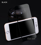 9H Full Screen Colorful Tempered Glass For iPhone 5 5S 5C SE 6 6S Plus 7 7Plus